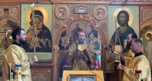 Архиерейское богослужение в день Всех святых в Борисоглебском храме Дальнегорска (+ Фото + Видео)