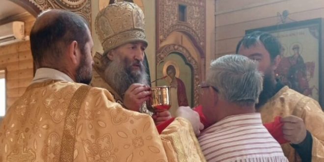 Архиерейское богослужение в храме во имя святых Бориса и Глеба (+ Фото + Видео)