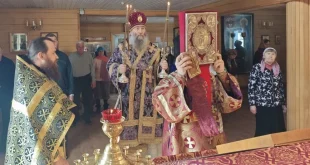 Литургия Преждеосвященных Даров и освящение колива (+ Фото + Видео)