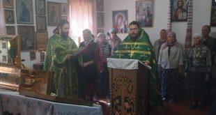 В селе Краснореченский встретили мощи преподобного Серафима Саровского
