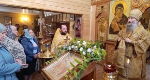 Архиерейское богослужение в день Всех святых в Борисоглебском храме Дальнегорска (+ Фото)
